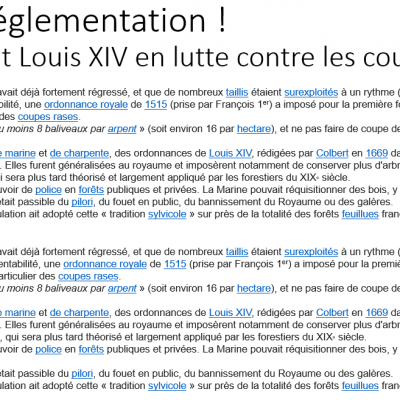 Louis xiv et coupes rases